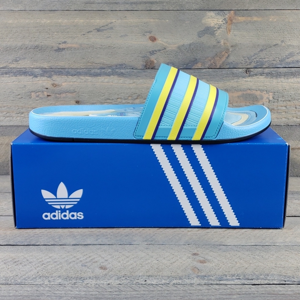 adidas Adilette Premium Slides Sandals Made Italy